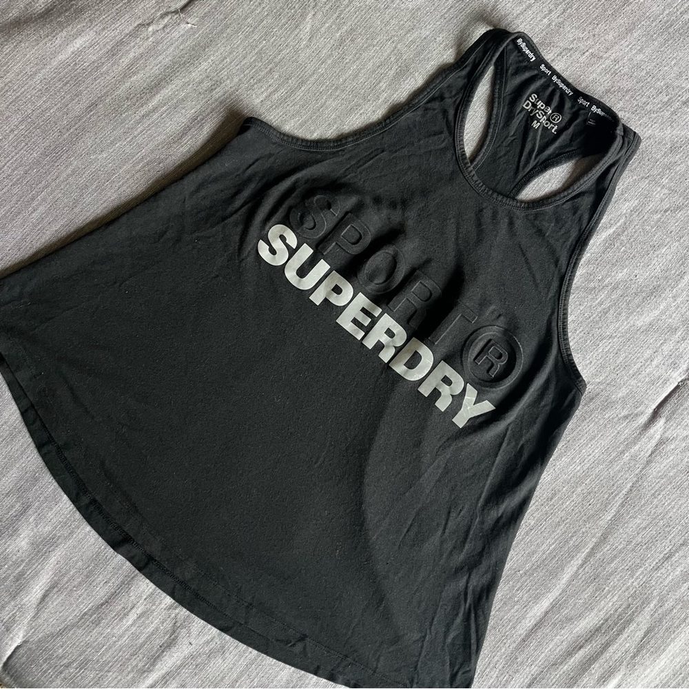Women’s Superdry Sport racerback tank